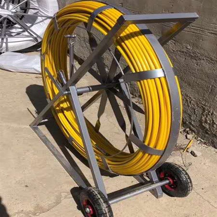 电力施工光缆电缆穿孔器圆盘式穿线器