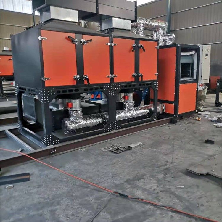 催化燃烧 废气使用寿命长能源回收喷漆行业废气处理成套设备