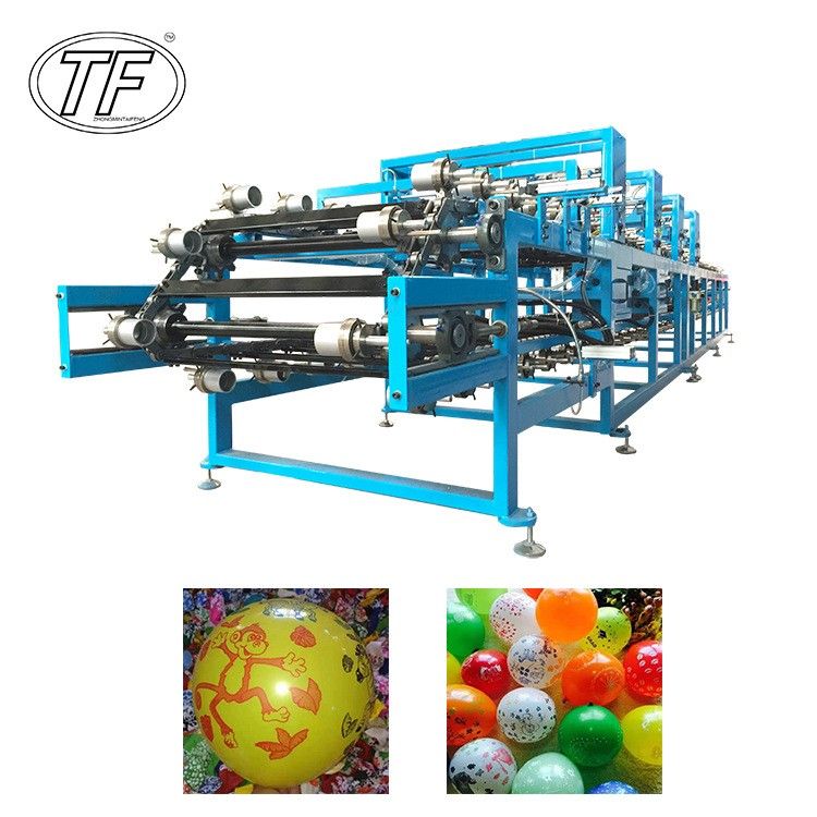 泉州泰峰制造 全自动广告气球印刷机 多种颜色印刷乳胶气球机设备