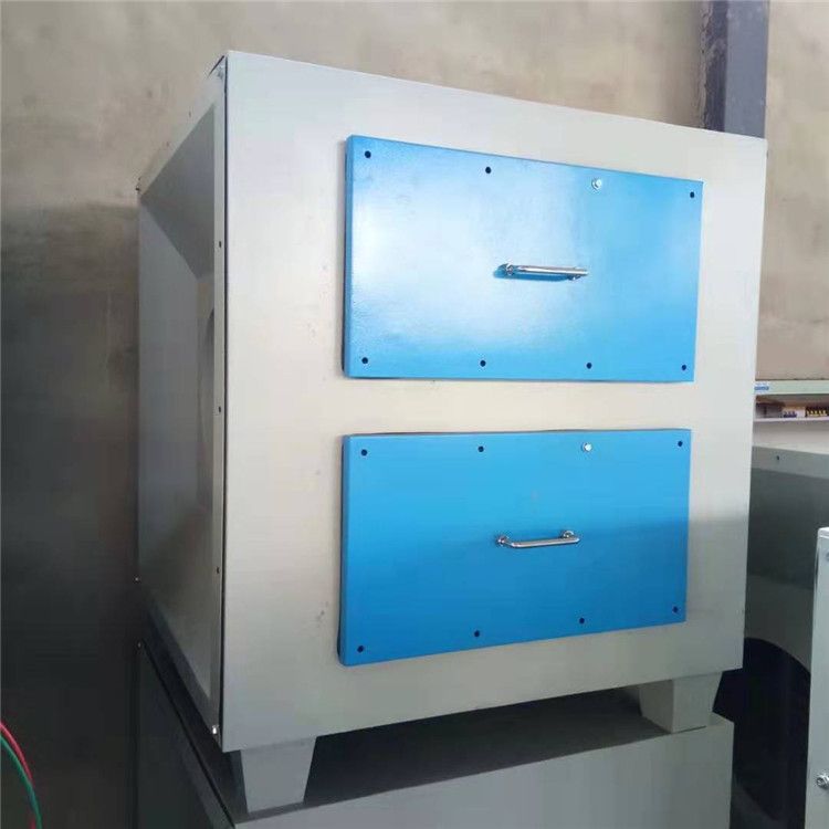 活性炭吸附箱 汽修厂尾气收集净化设备 二级过滤箱 碳除臭装置