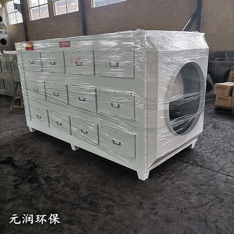 活性炭吸附箱 喷漆房废气处理用光氧活性炭一体机
