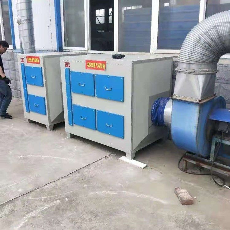 活性炭废气净化塔 吸附装置喷漆厂废气处理设备