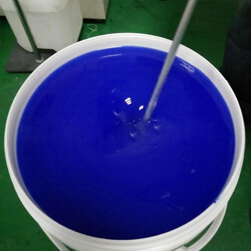 过滤净化器液槽硅胶 密封不冒油抗震防潮 蓝色环保液槽胶可调