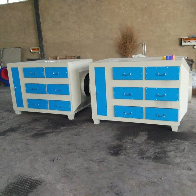 活性炭吸附箱二级过滤喷漆车间废气吸附净化处理